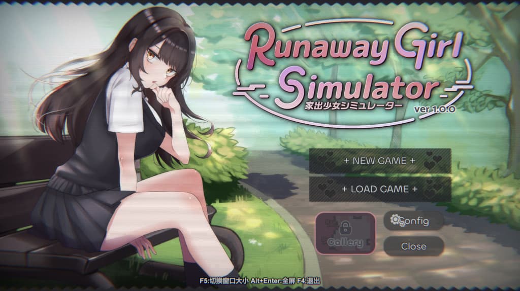 【PC】家出少女模拟器 Runaway Girl Simulator v1.0.0【日式SLG/3D动态】官方中文-豫语游戏库