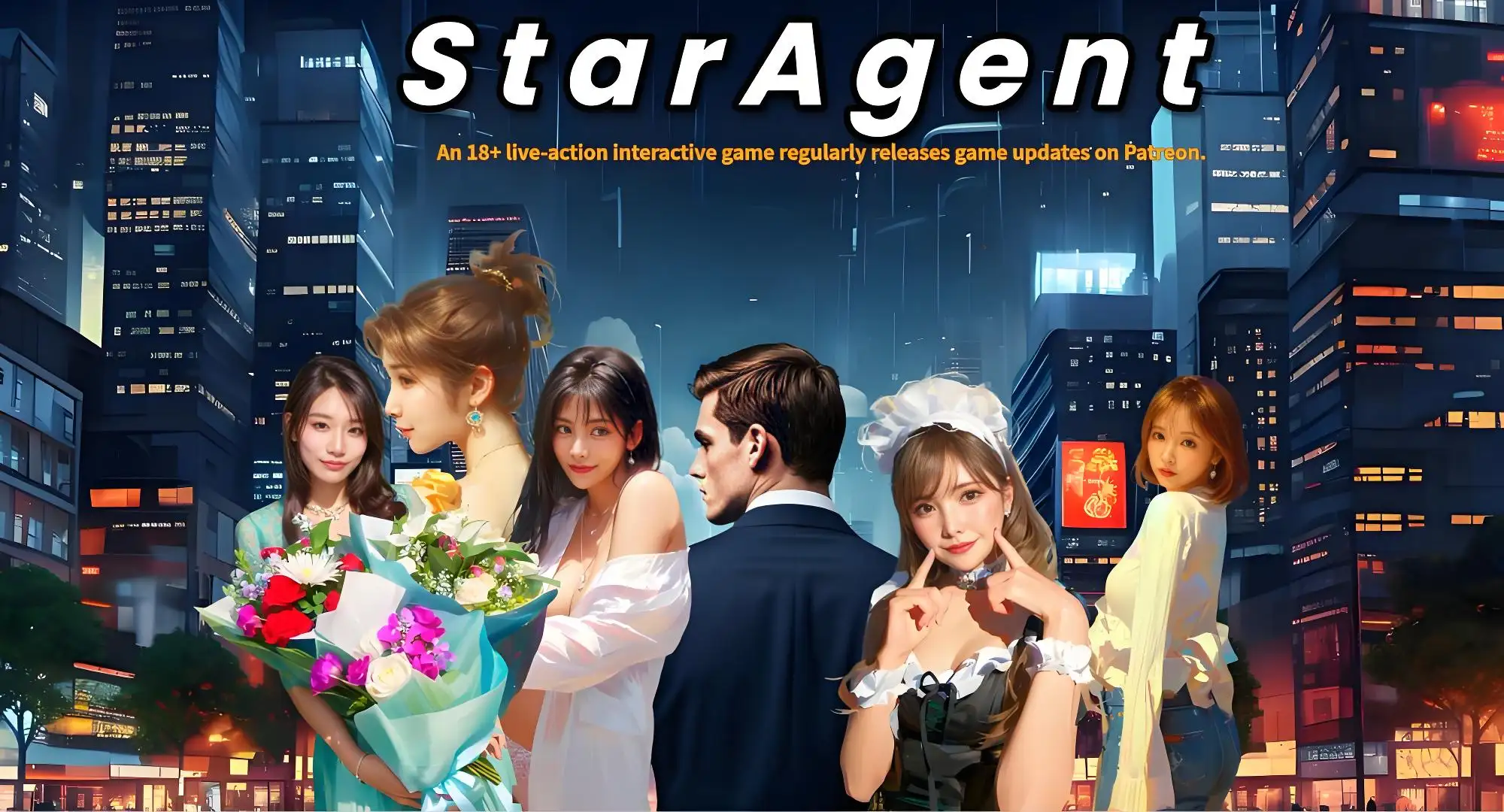 【PC】明星代言人 Star Agent Ver1.3【亚洲风HTML/真人/动态】官方中文-豫语游戏库