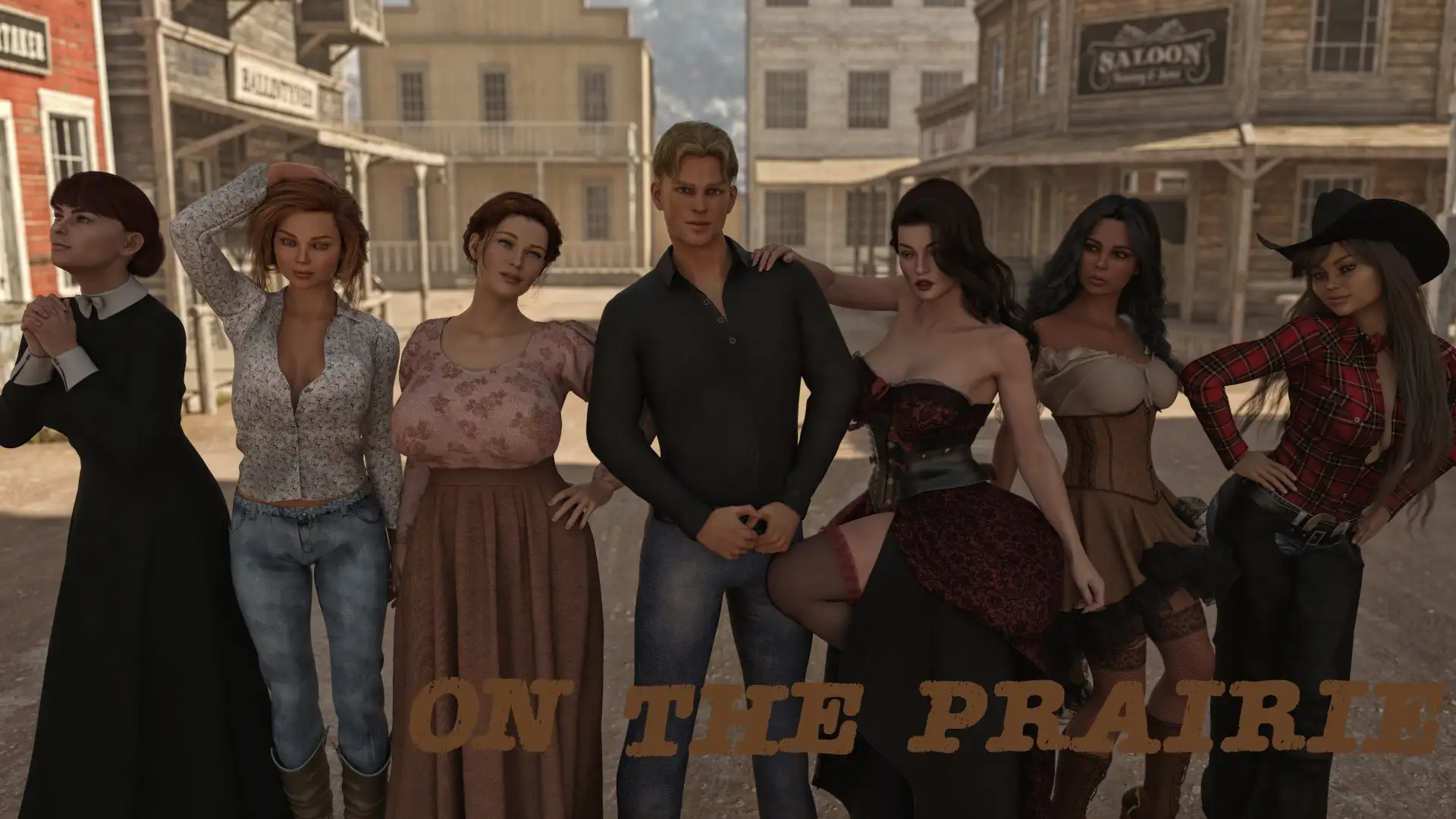 【PC+安卓】在草原上/On the Prairie V0.10.0【欧美SLG/动态】汉化版【8.7G】-豫语游戏库