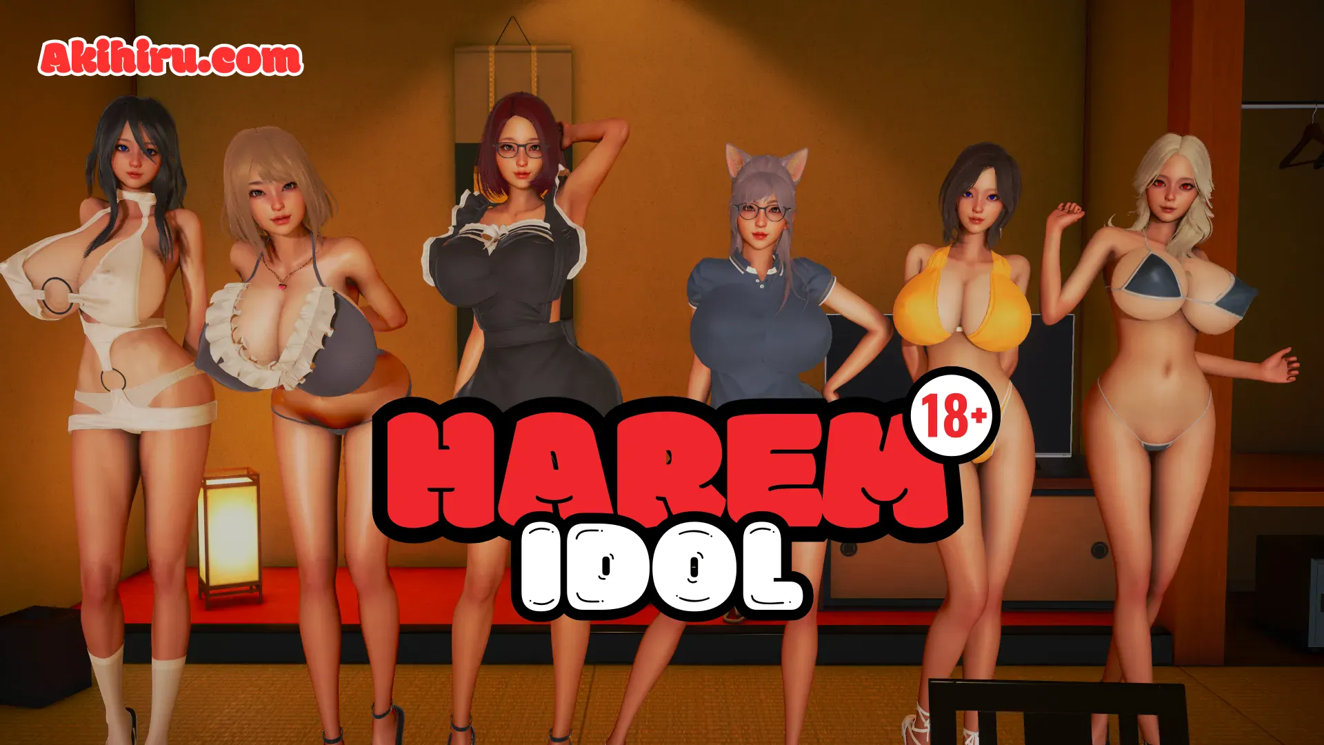 【PC+安卓】后宫偶像/Harem Idol V4.0【沙盒SLG/亚洲风/动态】官方中文-豫语游戏库